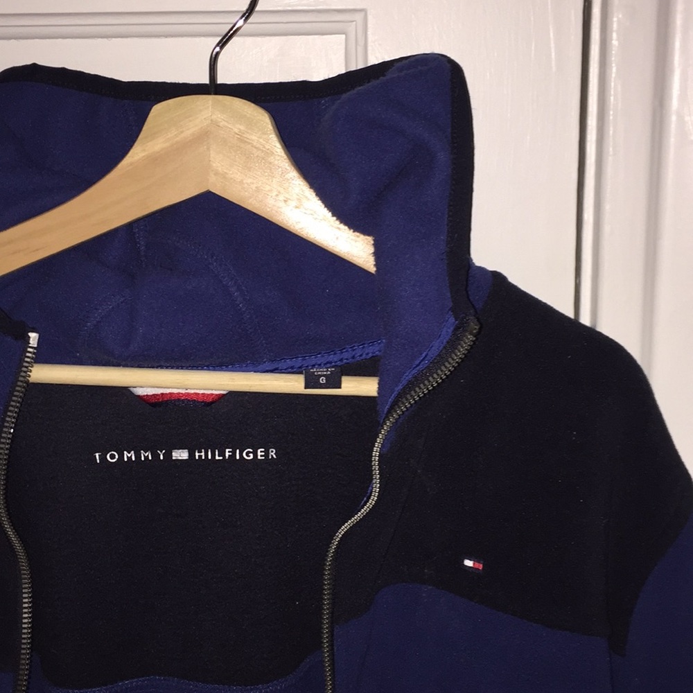 Tommy Hilfiger Men’s Blue Fleece Jacket